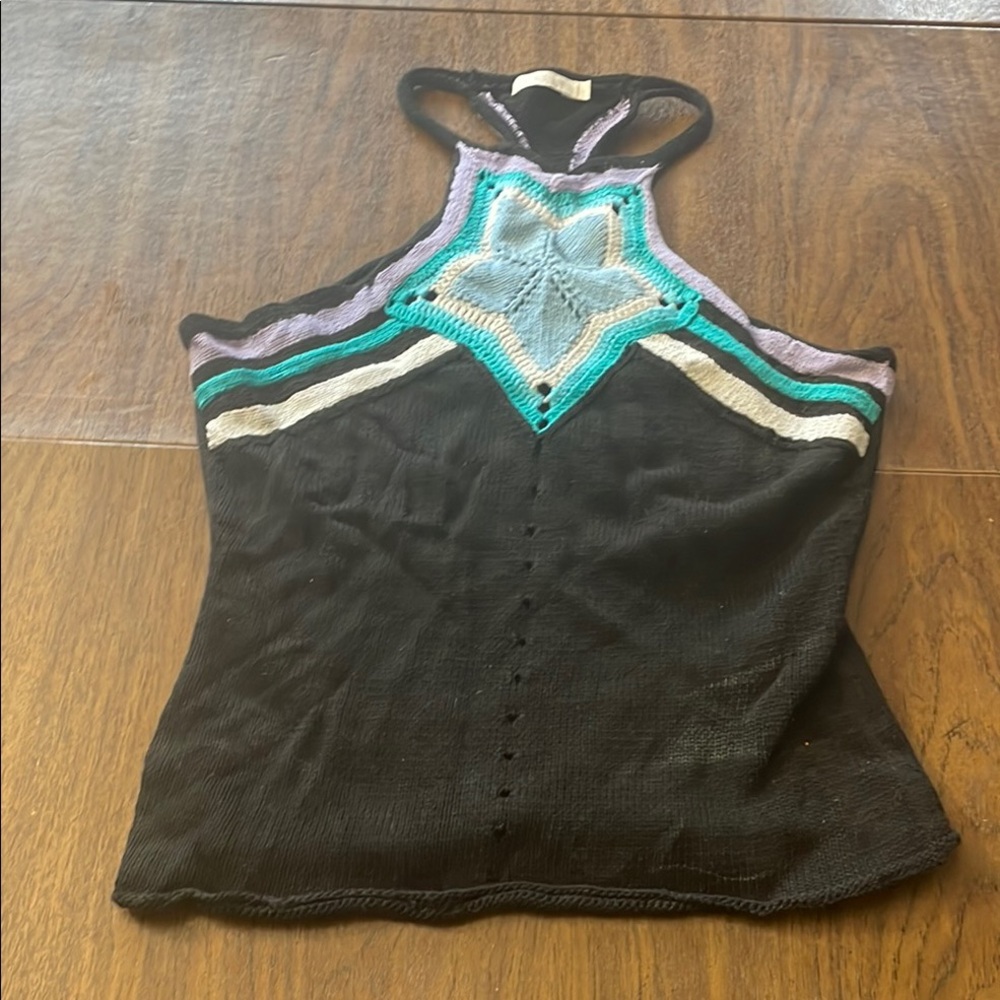 Chaiken High Neck Knit Top